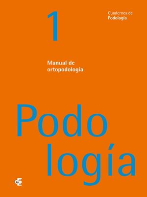 cover image of Manual de ortopodología